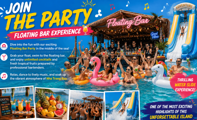 Snorkeling Tour with Floating Bar Experience